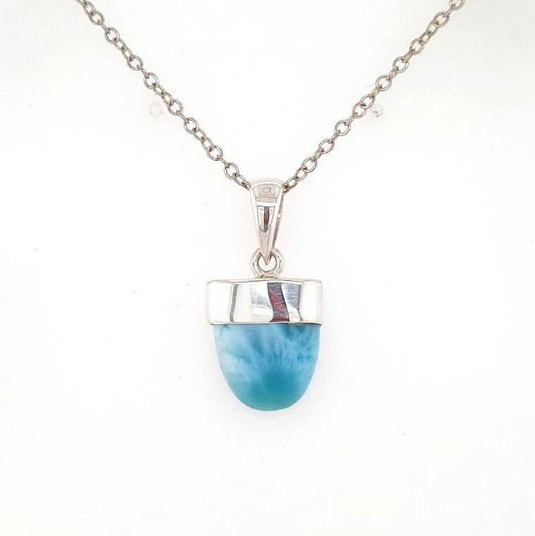 larimar pendant