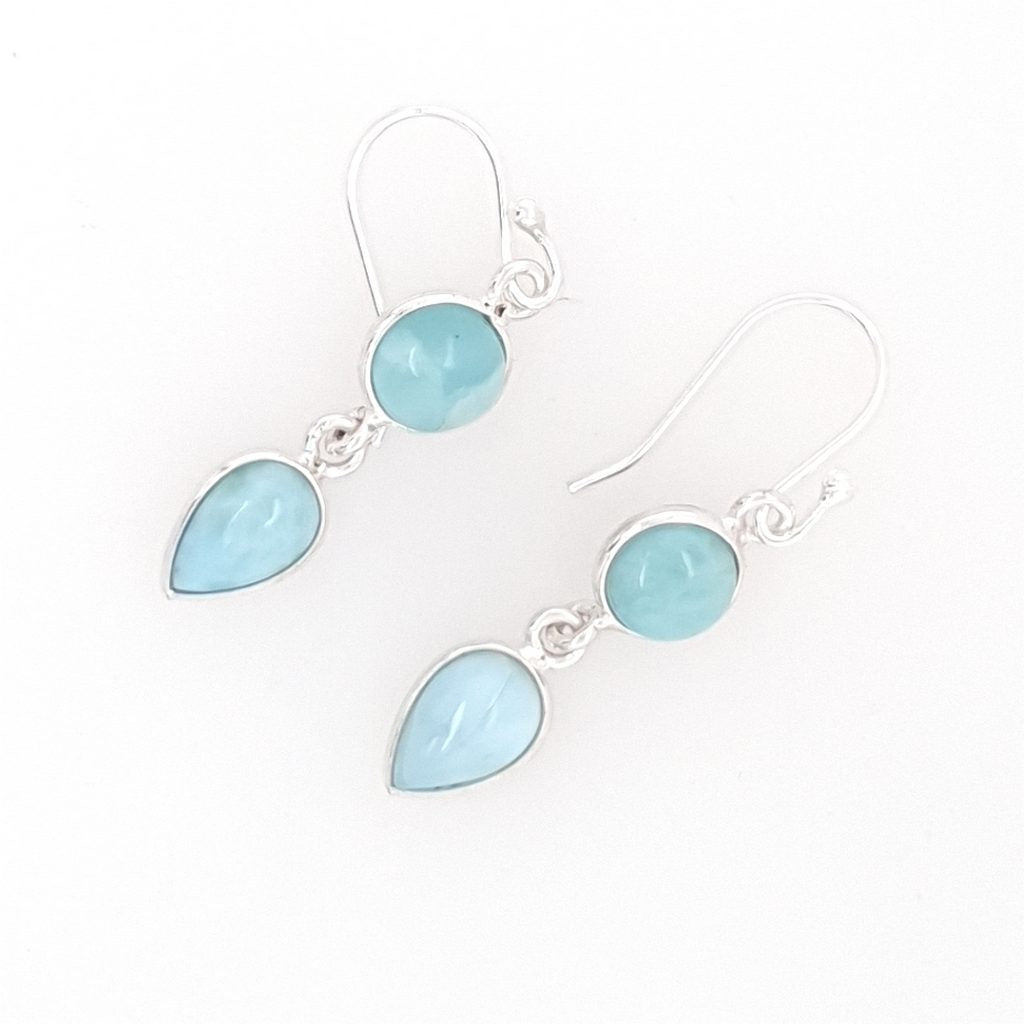larimar earrings