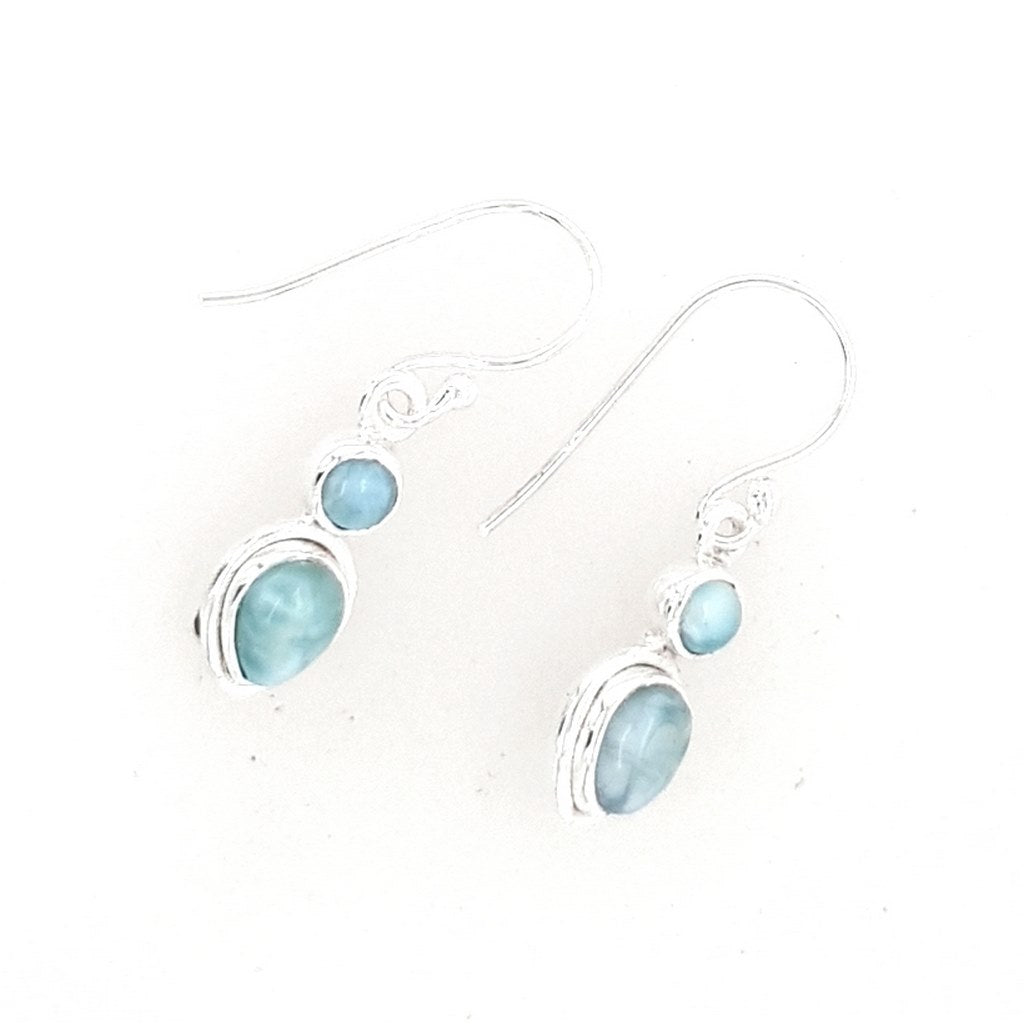 larimar earrings