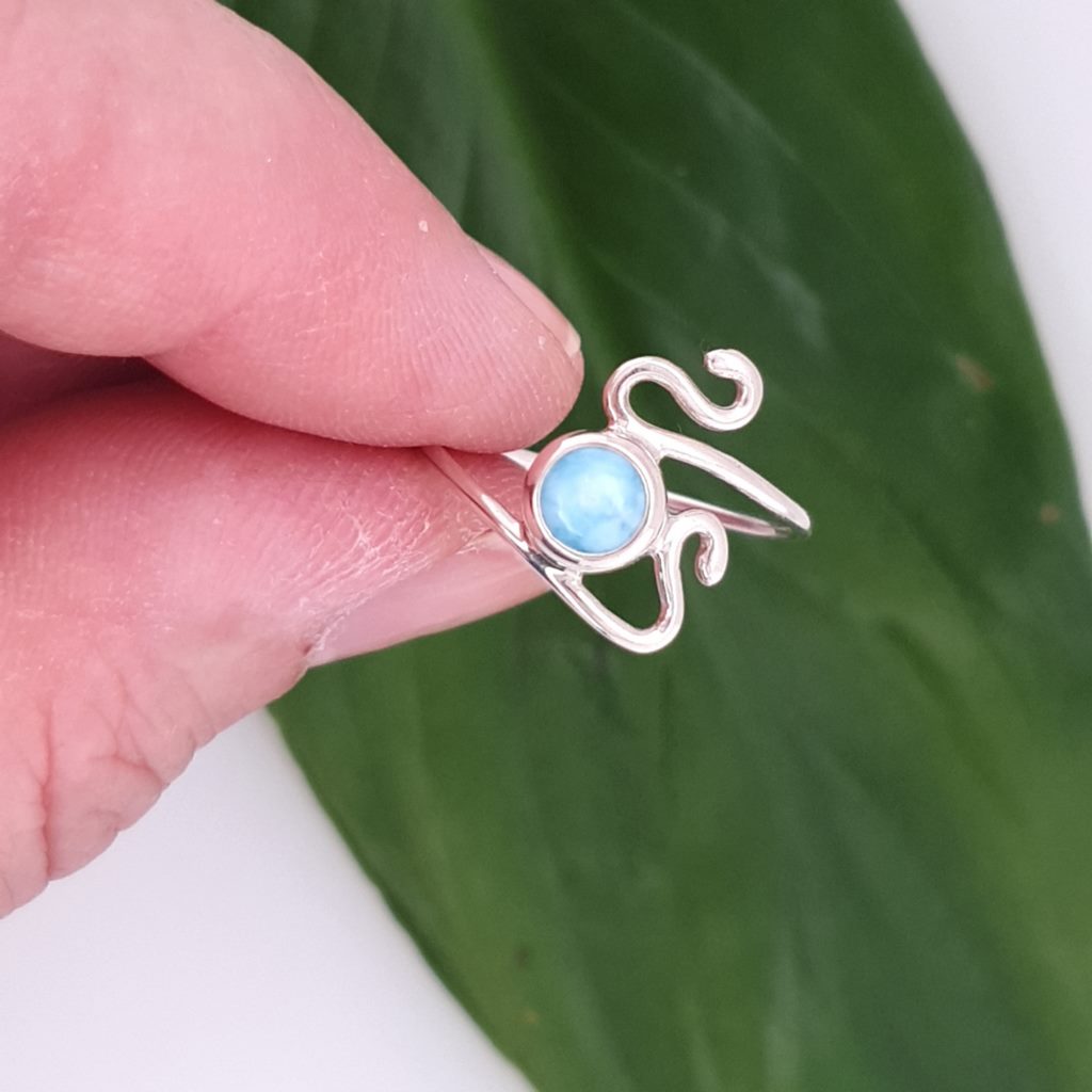 larimar ring