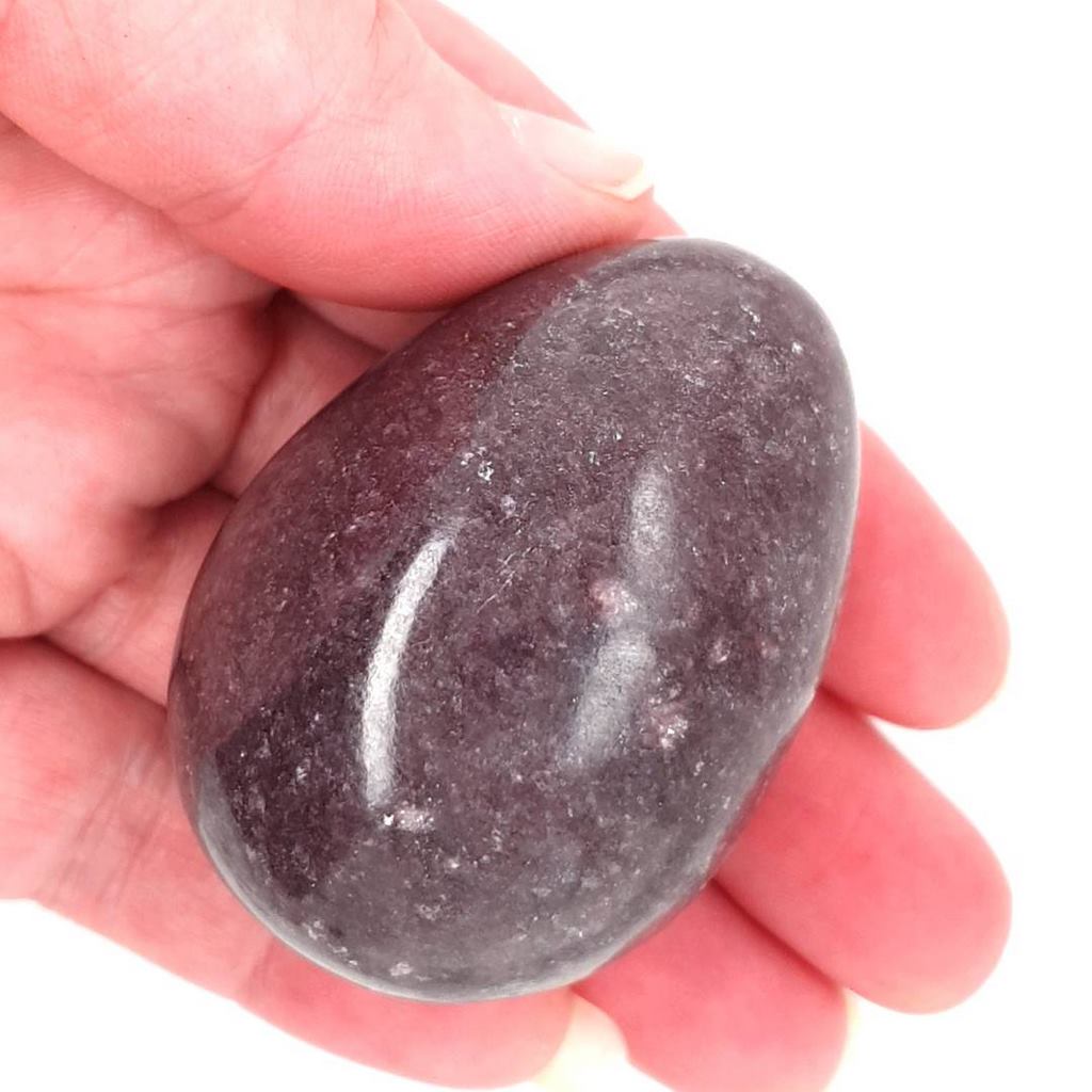 Lepidolite Crystal Egg