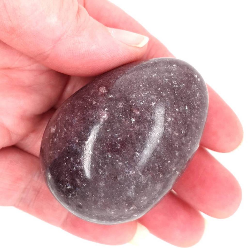 Lepidolite Crystal Egg