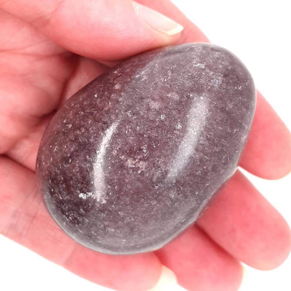 Lepidolite Crystal Egg
