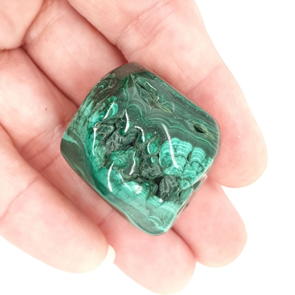 malachite freeform nugget