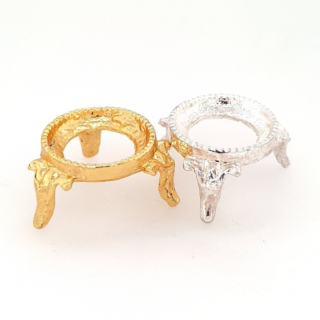 Crystal Ball Sphere Stands Metal