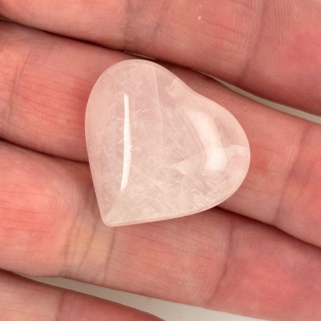 Rose Quartz Heart Crystal | Earth Inspired Gifts