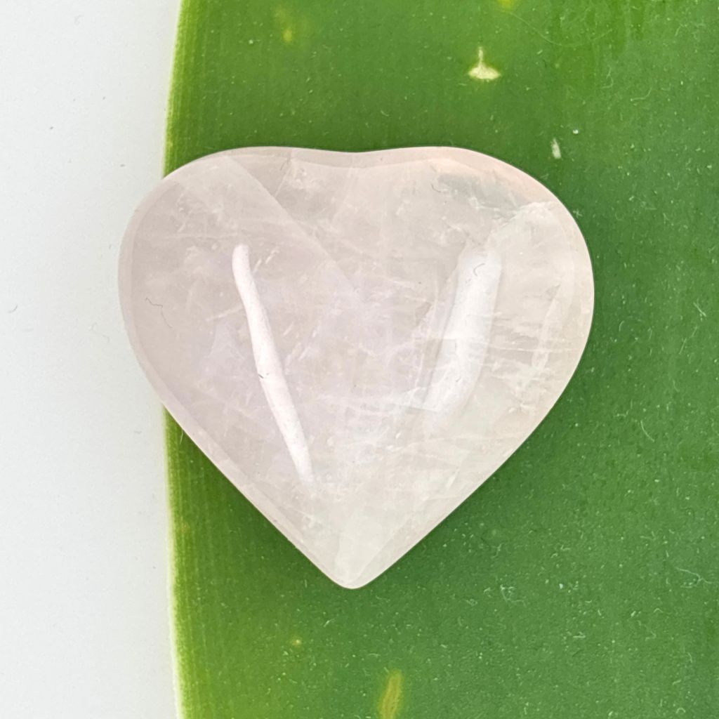 Rose Quartz Heart Crystal | Earth Inspired Gifts