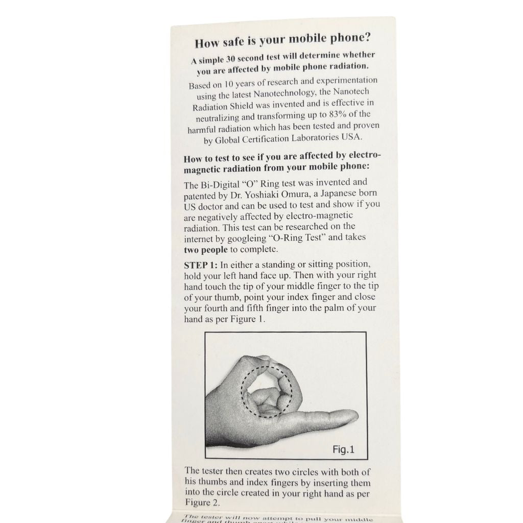 mobile phone radiation shield