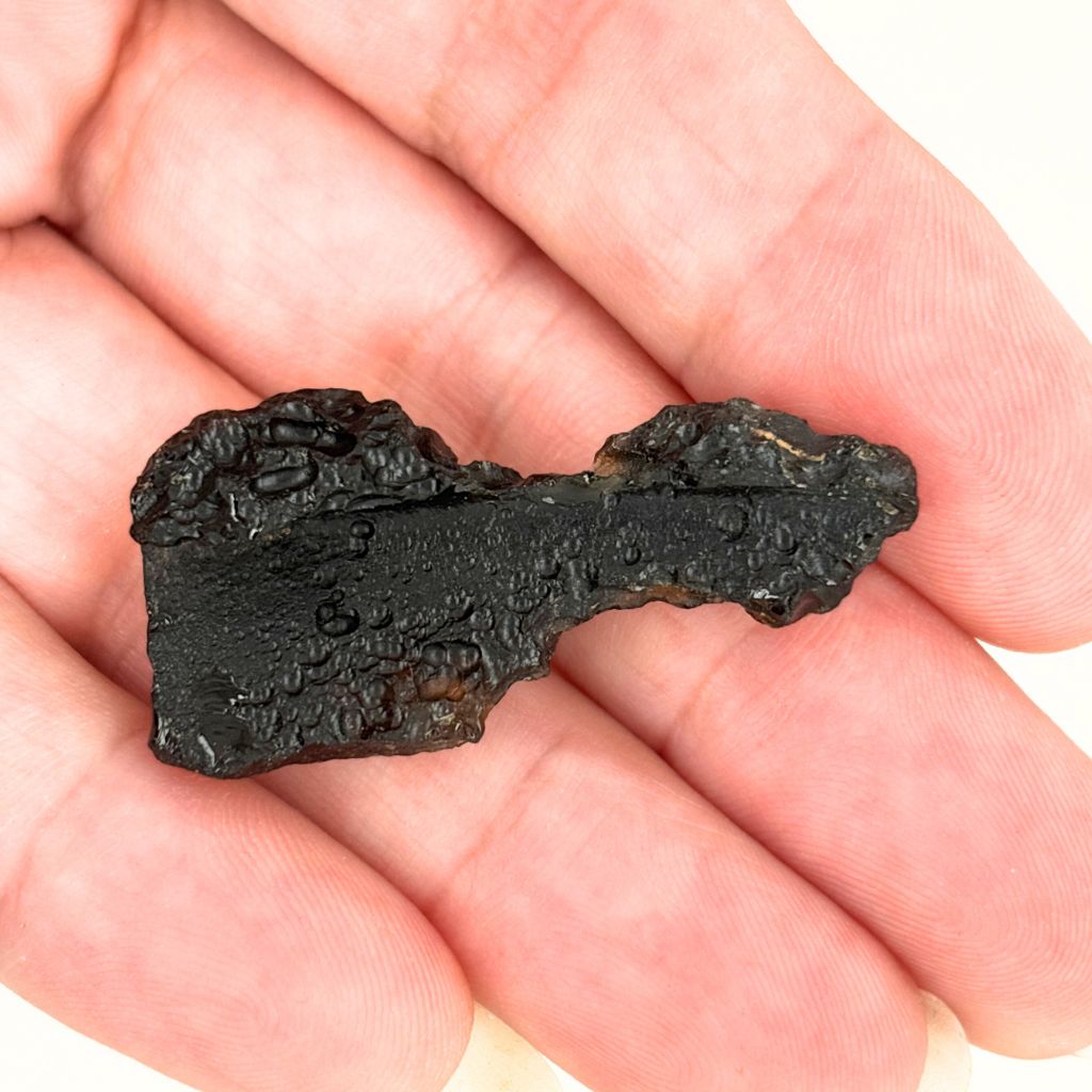 natural moldavite specimen