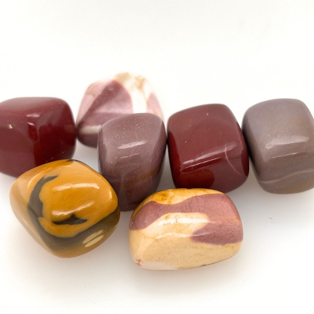mookaite tumble stones