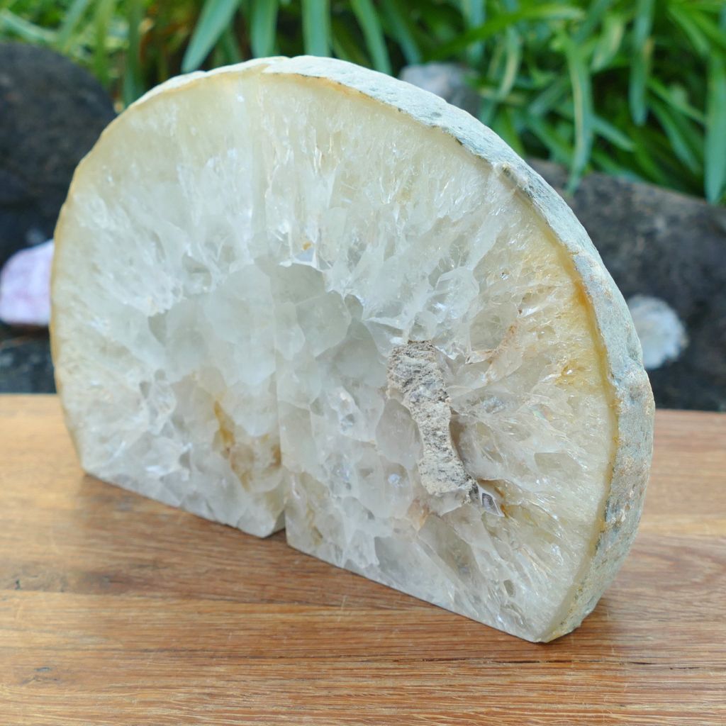Natural Agate Bookends Australia | Crystal Bookends Pair