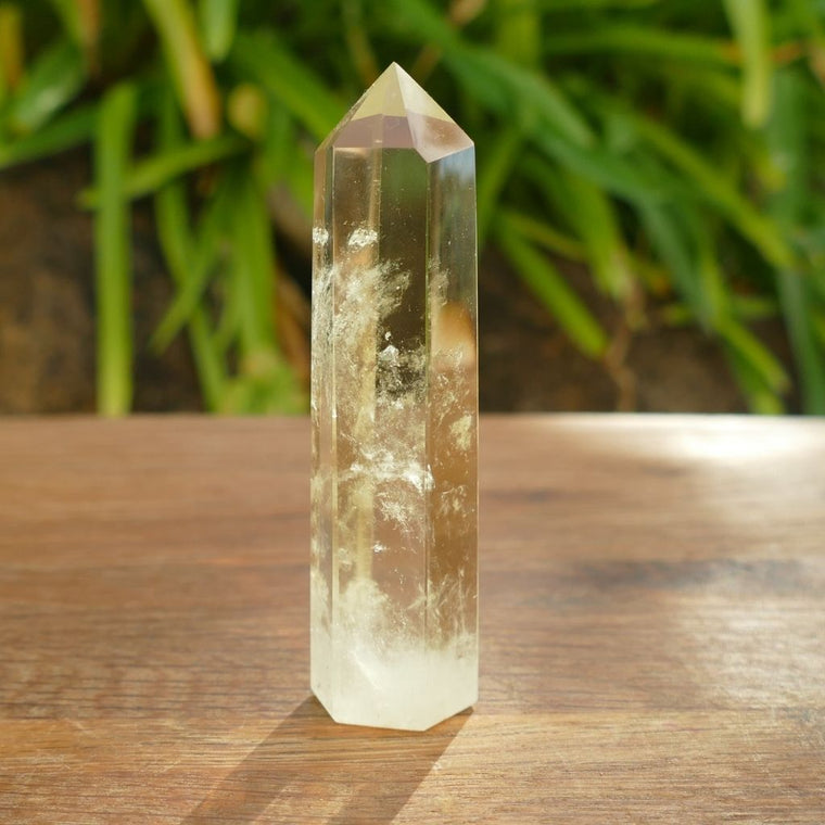 Natural Citrine Crystal Polished Point - 87grams