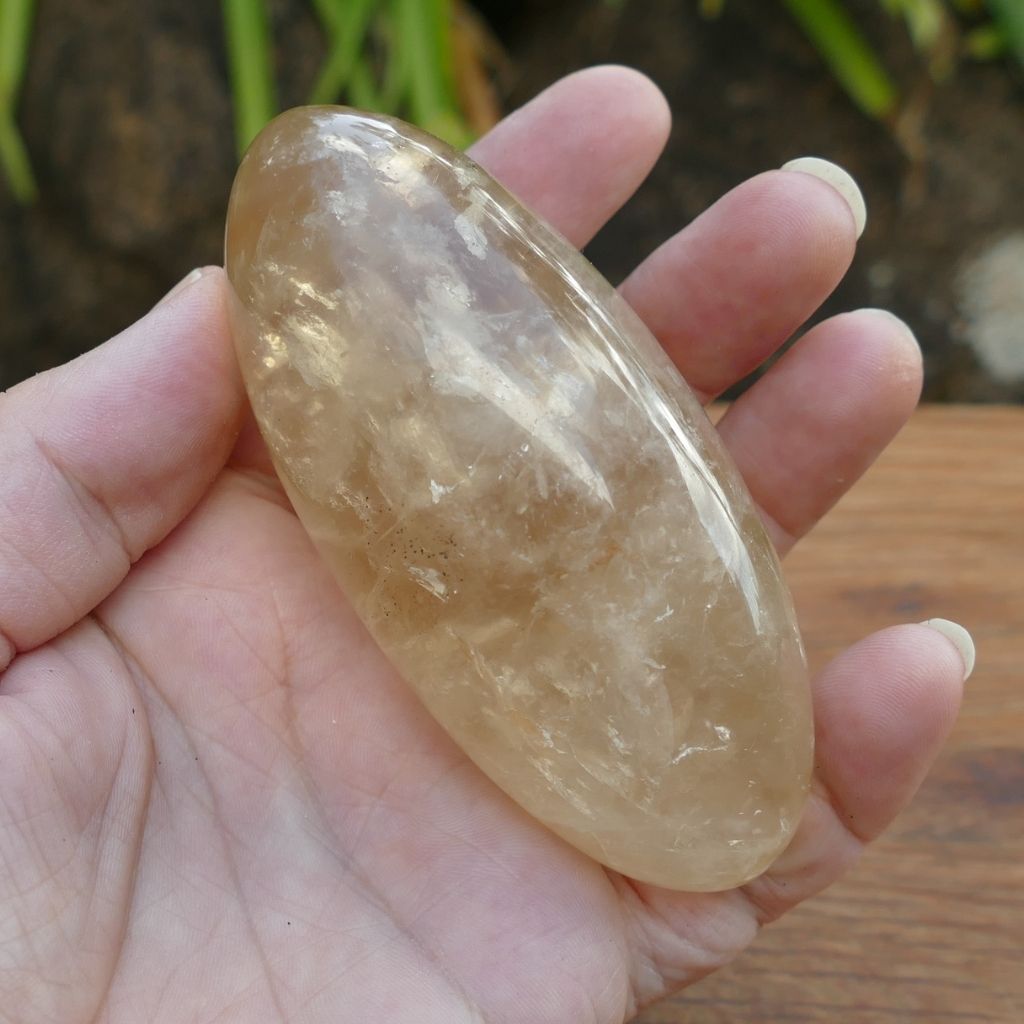 Citrine Lingam Crystal Australia | Natural Citrine Wand Stone