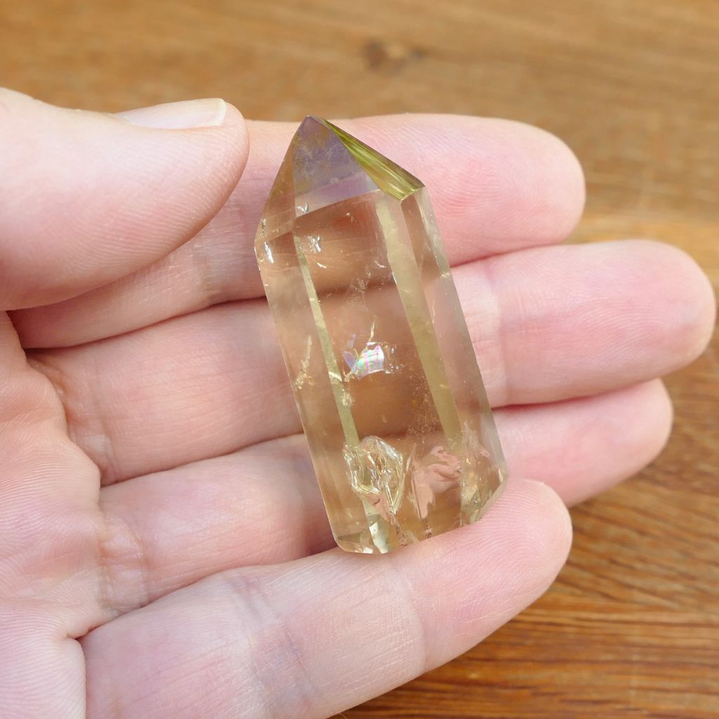 Natural Citrine Crystal Point | Polished Citrine Tower Australia