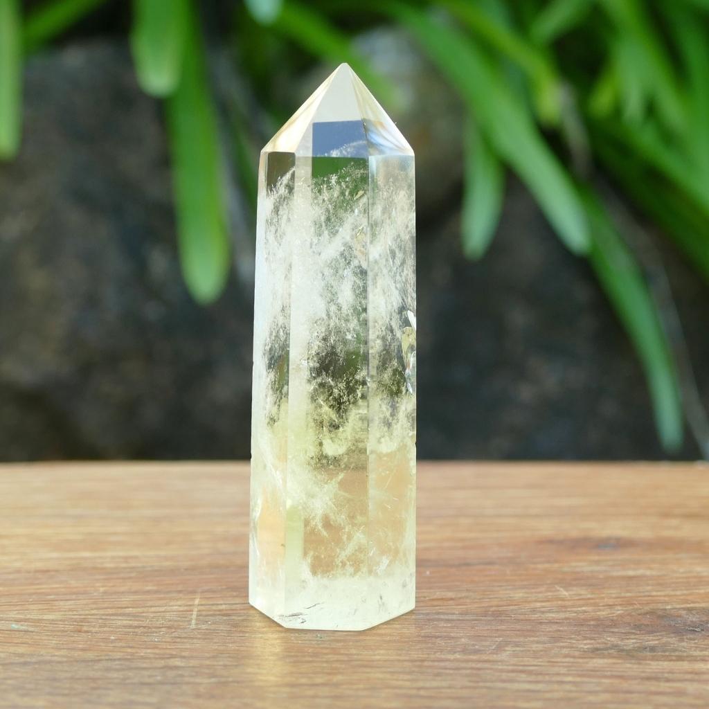Natural Citrine Crystal Polished Point - 87grams