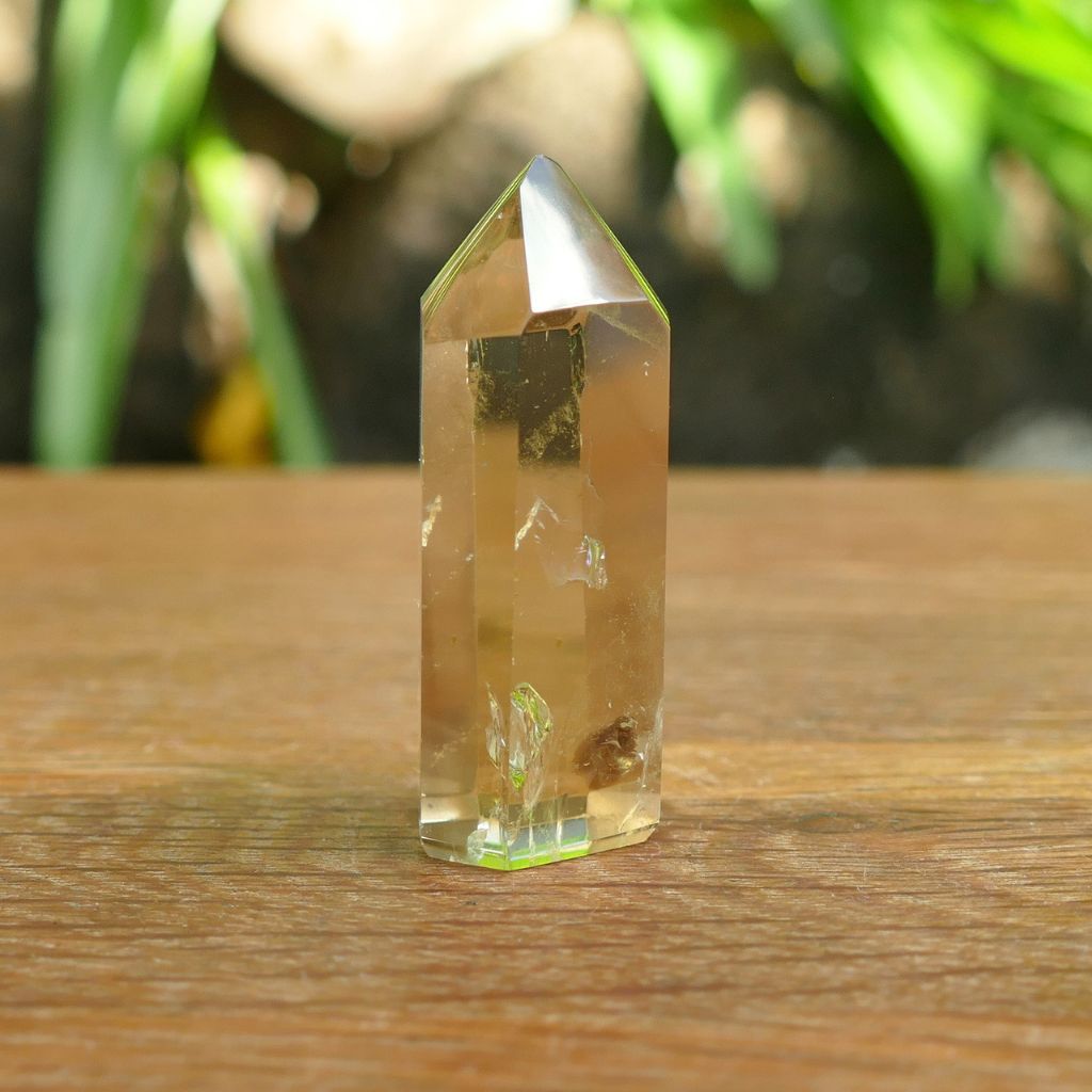 Natural Citrine Crystal Point | Polished Citrine Tower Australia