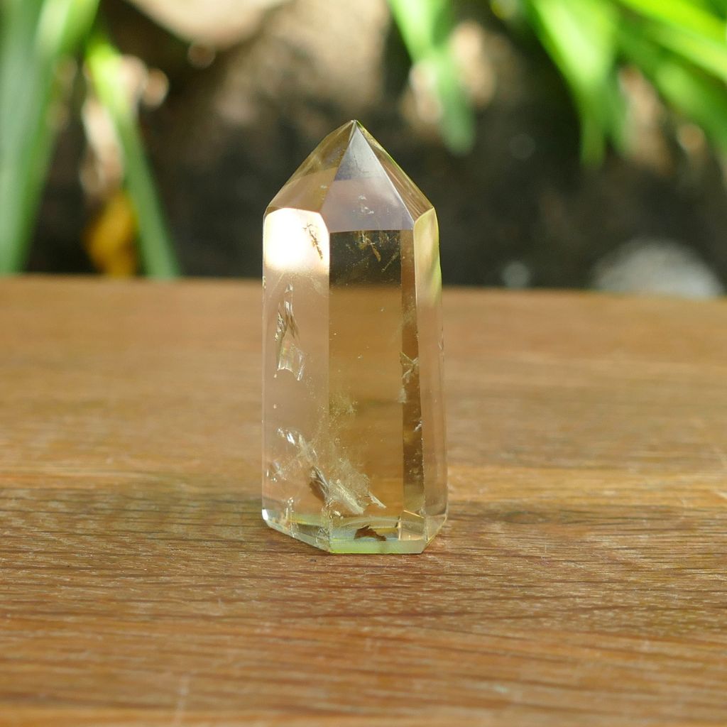 Natural Citrine Crystal Point | Polished Citrine Tower Australia