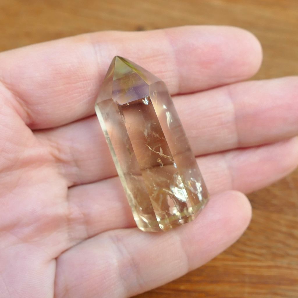 Natural Citrine Crystal Point | Polished Citrine Tower Australia