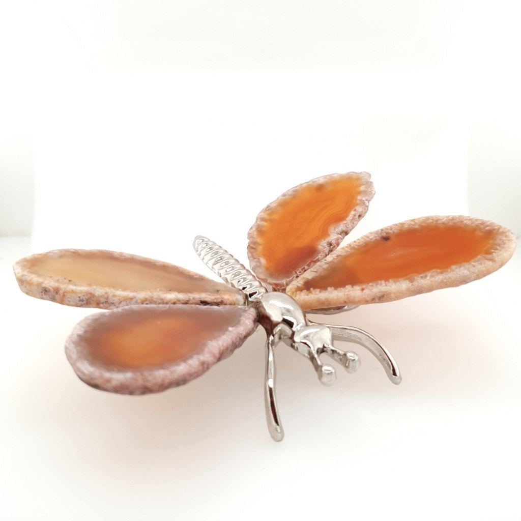 orange agate butterfly