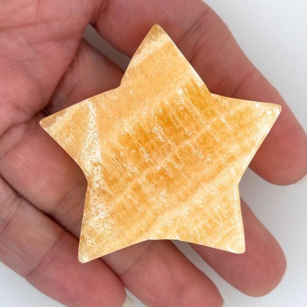 Orange Banded Calcite Star