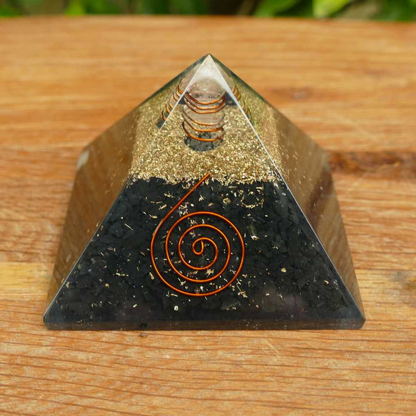 Orgone Pyramid with Shungite