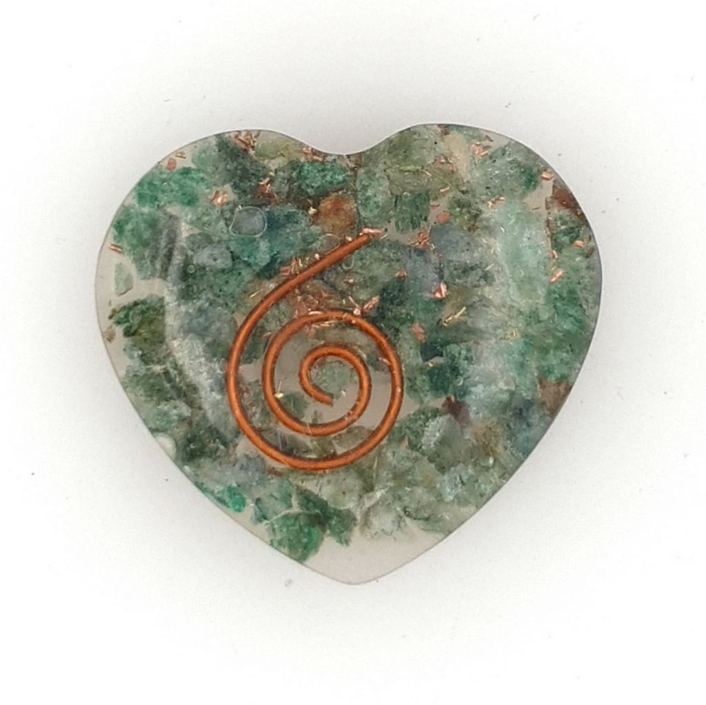 Orgonite Hearts - Orgonite Flat Hearts