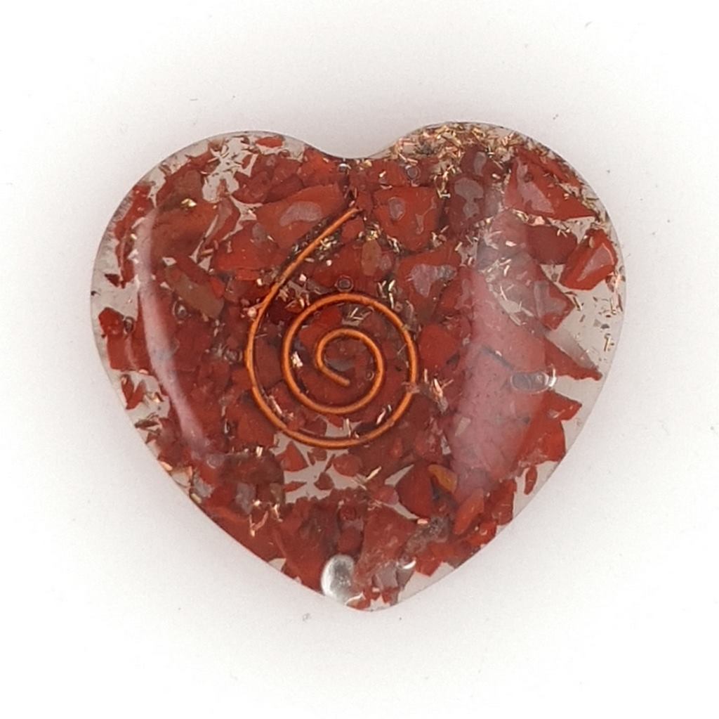Orgonite Hearts - Orgonite Flat Hearts