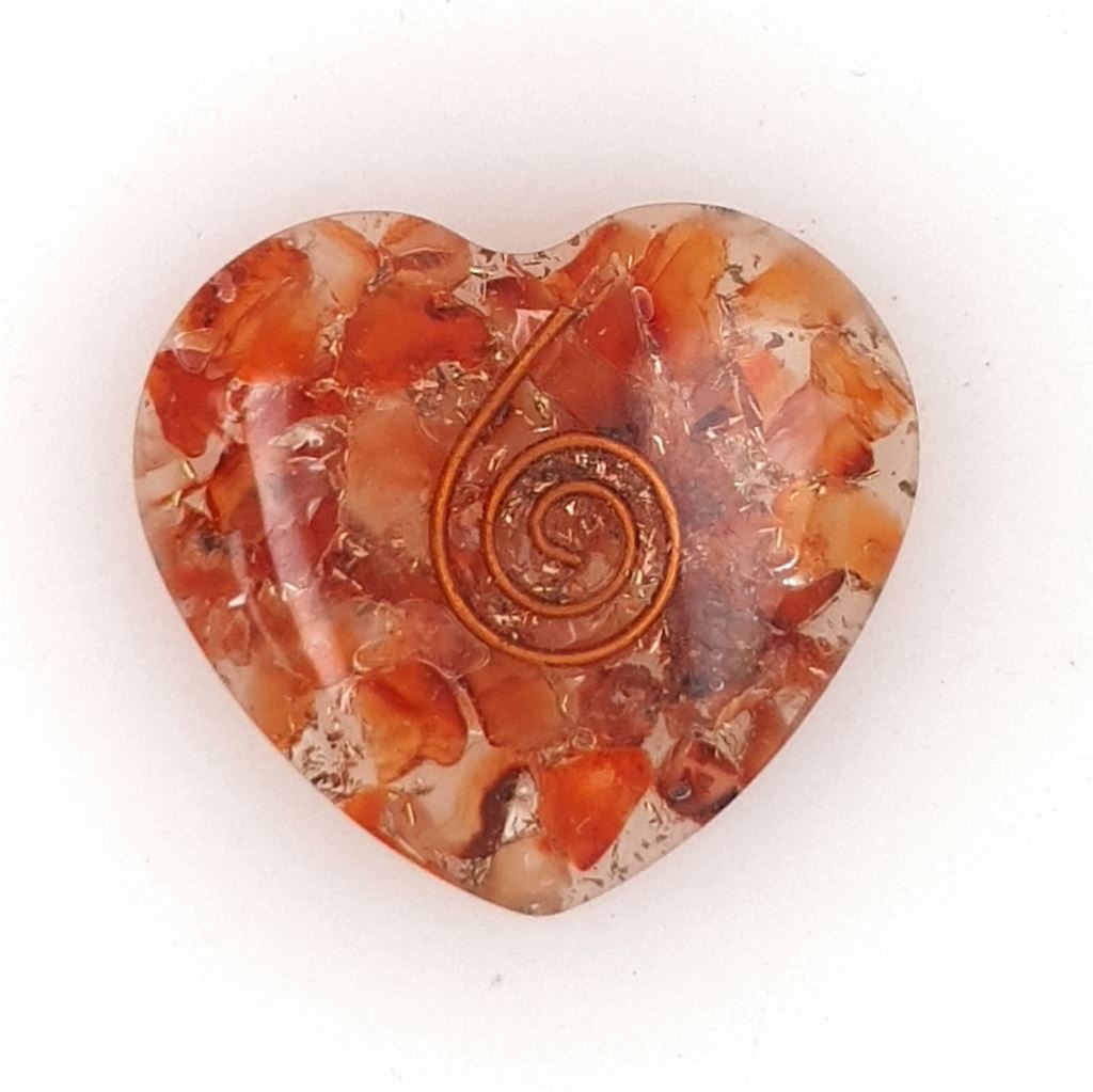 Orgonite Hearts - Orgonite Flat Hearts