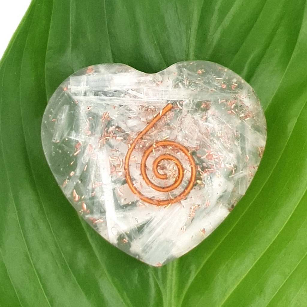 Orgonite Hearts - Orgonite Flat Hearts
