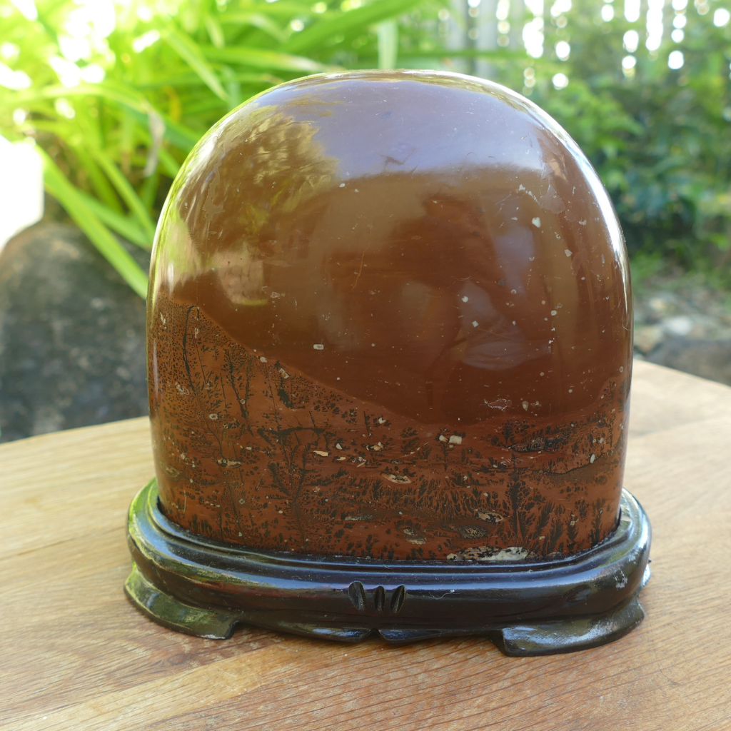 Picture Jasper Scenic Display Stone with Stand