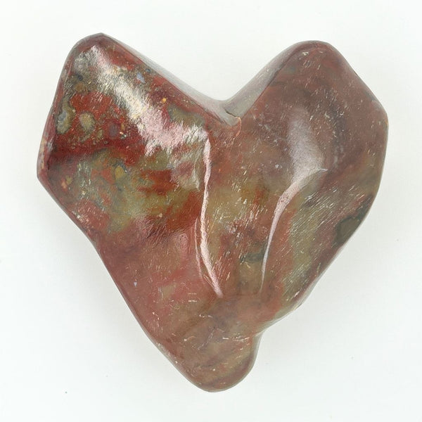 Polychrome Jasper Heart – Polished Natural Shape