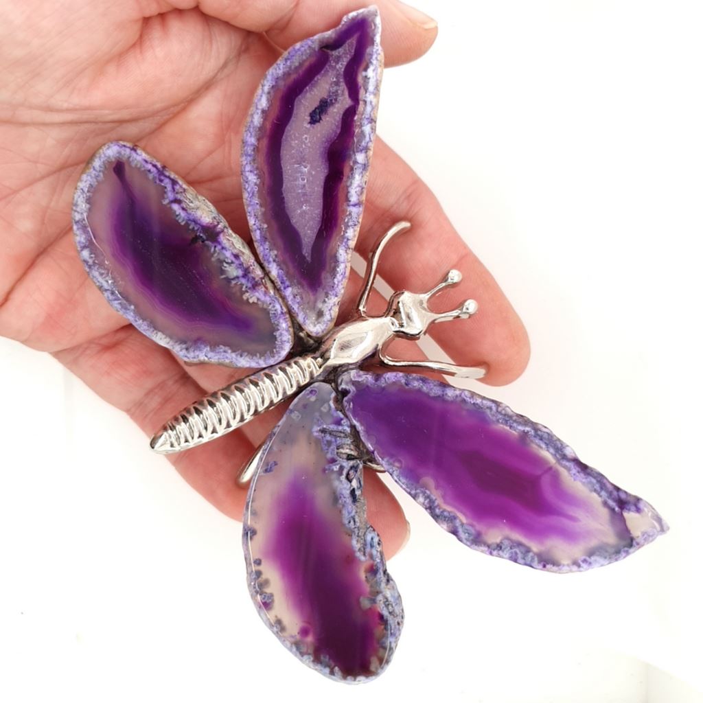 purple agate butterfly