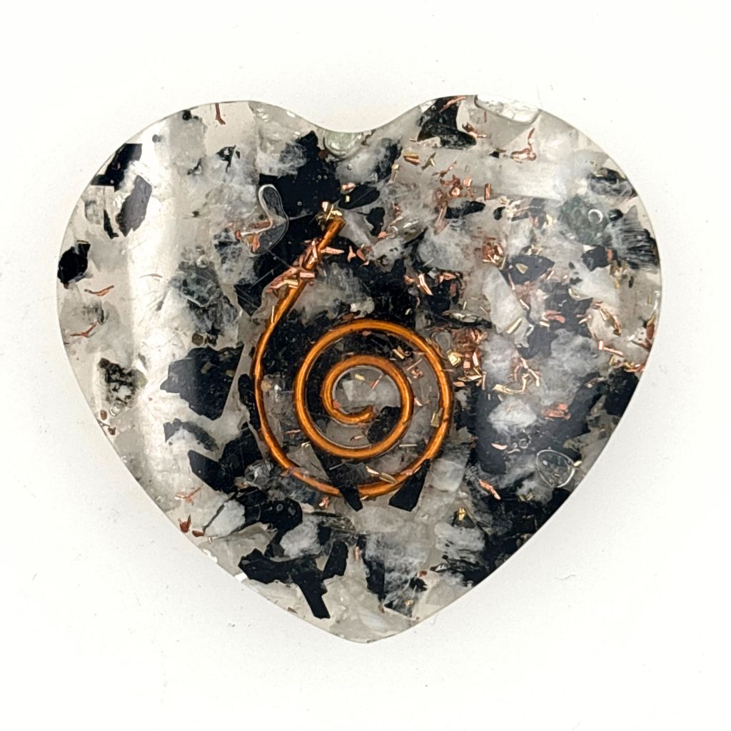 Orgonite Hearts - Orgonite Flat Hearts