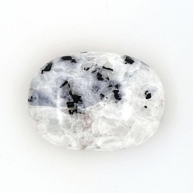 rainbow moonstone palm stones