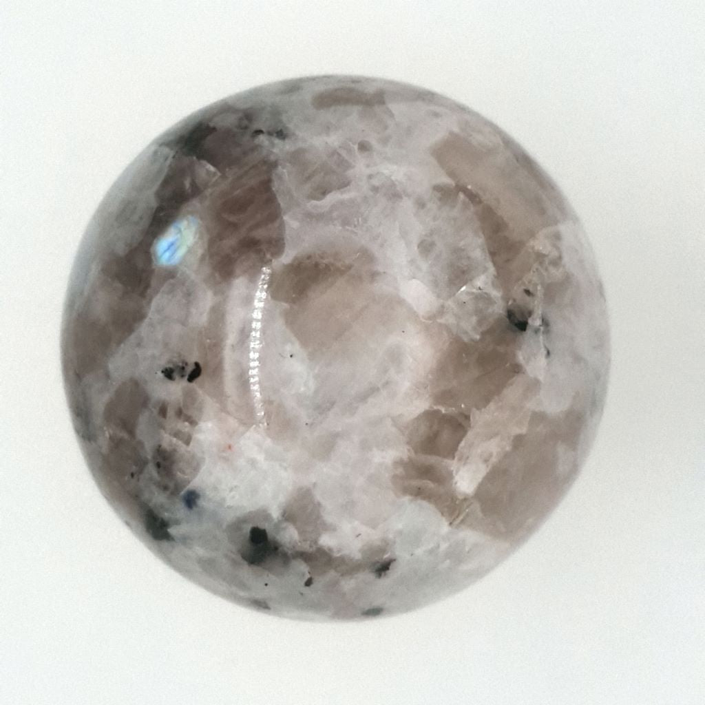 rainbow moonstone crystal sphere