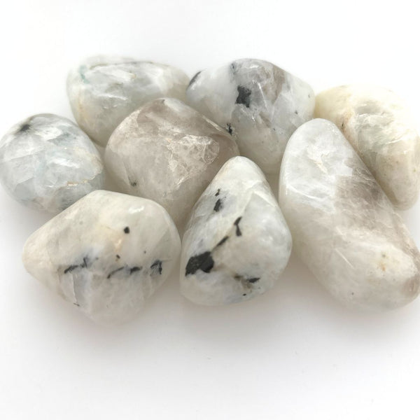 Rainbow Moonstone Tumble Stones
