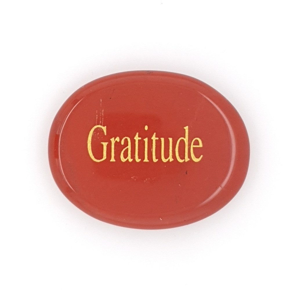 red jasper palm stone gratitude
