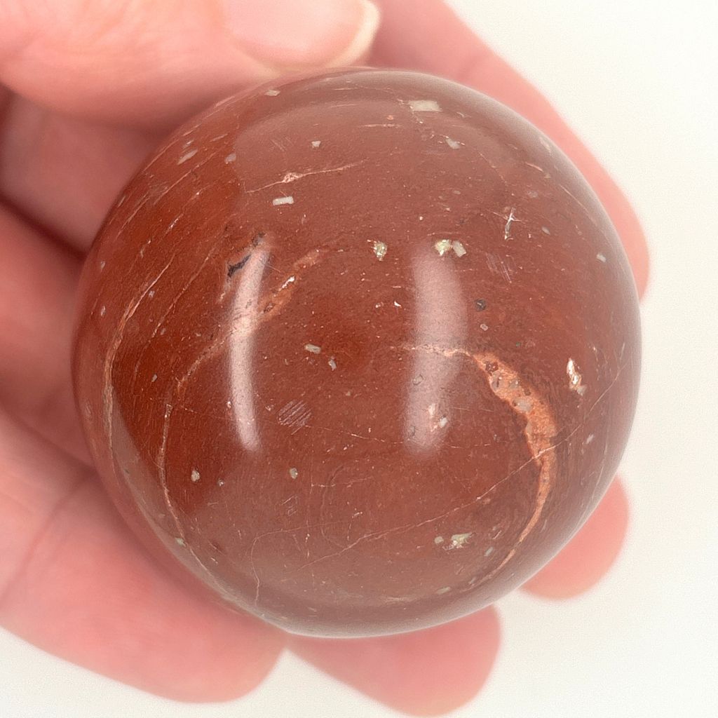 Crystal Sphere Red Jasper Crystal | Earth Inspired Gifts