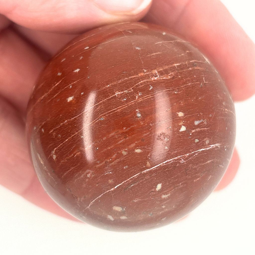 Crystal Sphere Red Jasper Crystal | Earth Inspired Gifts