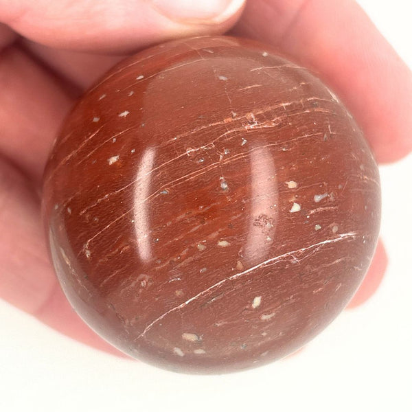 Crystal Sphere Red Jasper Crystal