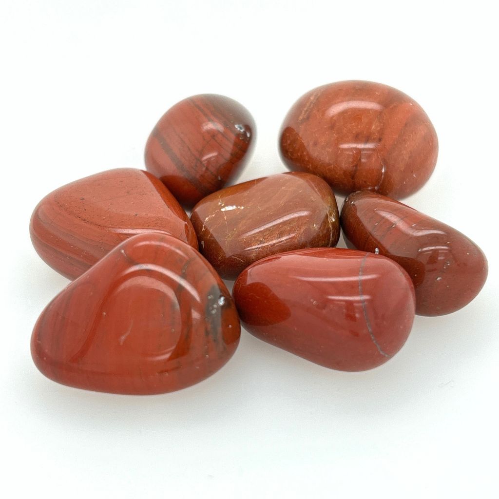red jasper tumble stones