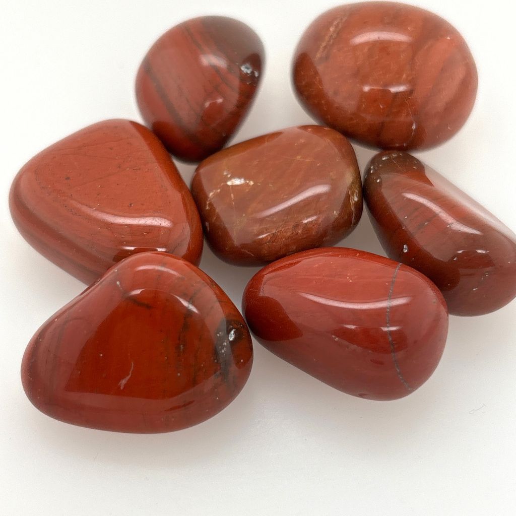 red jasper tumble stones