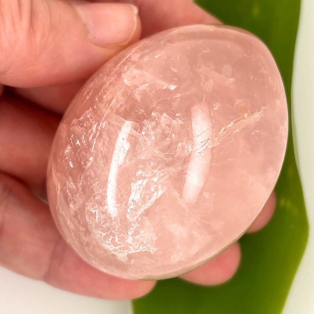 Crystal Egg Rose Quartz | Earth Inspired Gifts