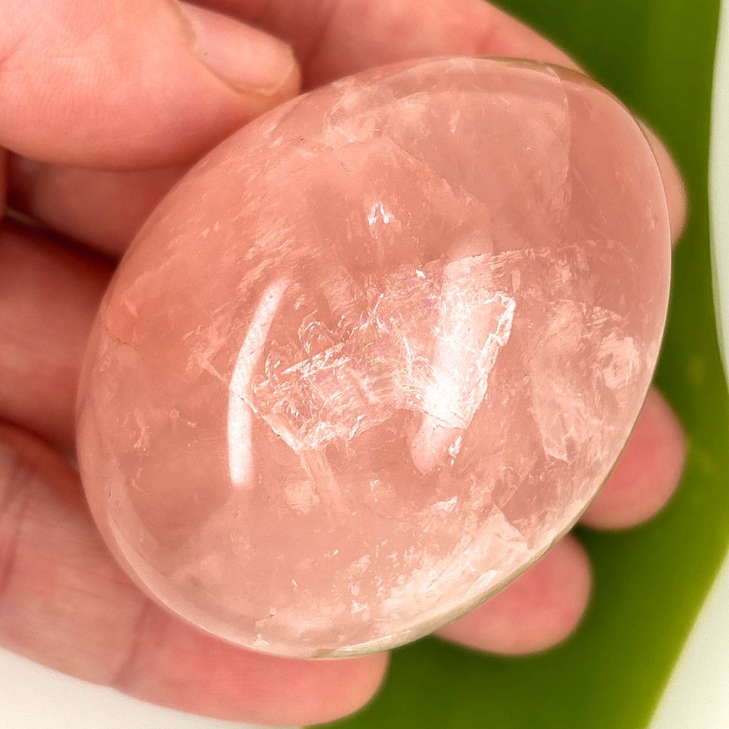Crystal Egg Rose Quartz | Earth Inspired Gifts