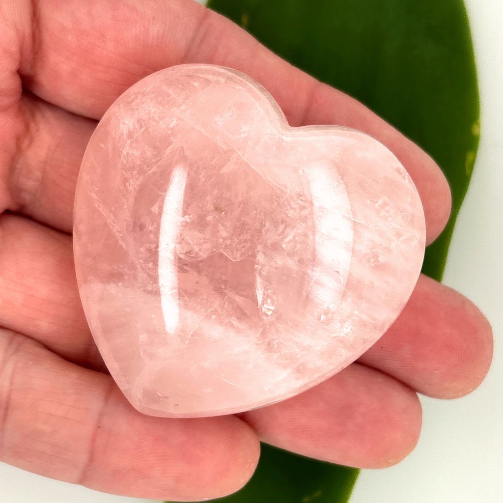 Rose Quartz Heart | Crystal of Love, Healing & Self-Care