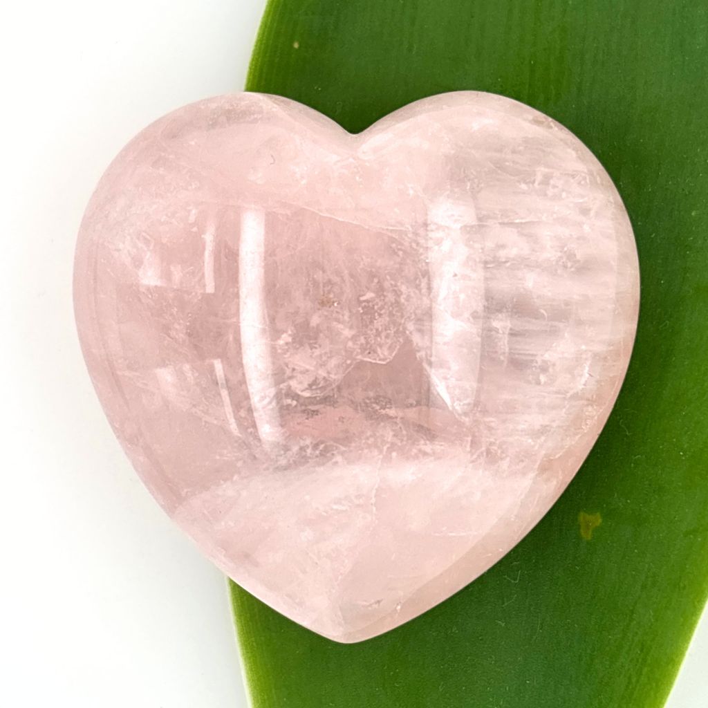 Rose Quartz Heart | Crystal of Love, Healing & Self-Care