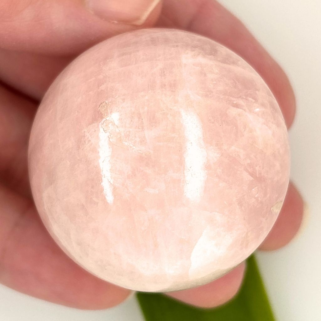 Rose Quartz Crystal Sphere | Earth Inspired Gifts
