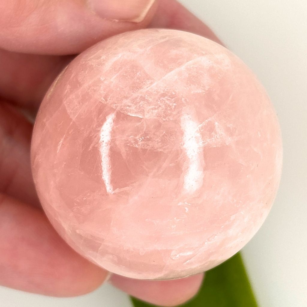 Rose Quartz Crystal Sphere | Earth Inspired Gifts