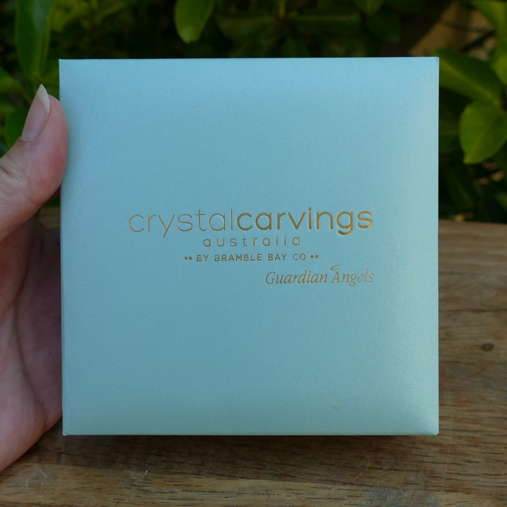 White Howlite Guardian Angel