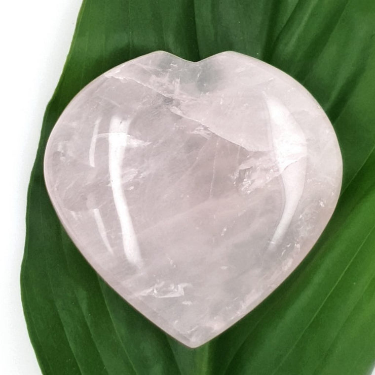 rose quartz hearts
